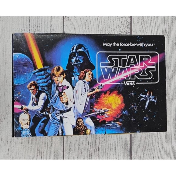 New in box!! Vans Authentic Star Wars Dark Planet Toddler Shoes size 4.5‎ - Picture 5 of 16